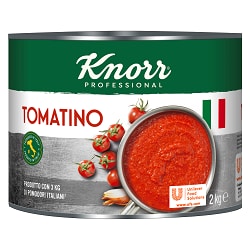 Knorr Tomatino, 2 kg - Knorr Tomatino har en fyldig og koncentreret tomatsmag